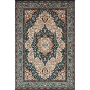 Zelený vlněný koberec 133x180 cm Charlotte – Agnella