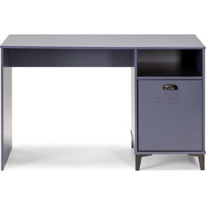 Modrý psací stůl Marckeric Zack, 120 x 75 cm