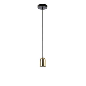 Stropní svítidlo s kovovým stínidlem v černo-zlaté barvě ø 10,5 cm Eulogia – Kave Home