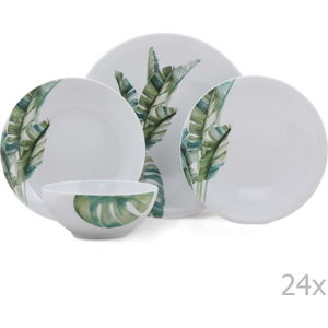 24dílná sada porcelánového nádobí Kutahya Tracio