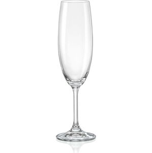 Sada 6 sklenic na šampaňské Crystalex Lara, 220 ml