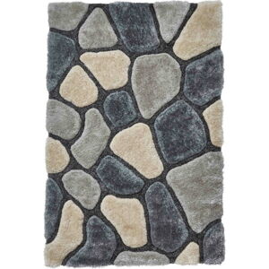 Modrý koberec Think Rugs Noble House Rock, 150 x 230 cm