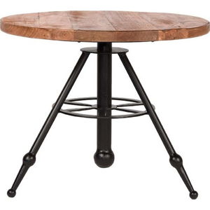 Odkládací stolek s deskou z mangového dřeva LABEL51 Solid, ⌀ 60 cm
