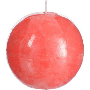 Růžová svíčka J-Line Ball