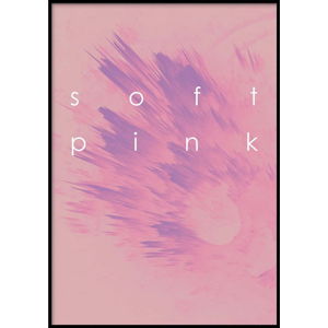 Plakát DecoKing Explosion SoftPink, 50 x 40 cm