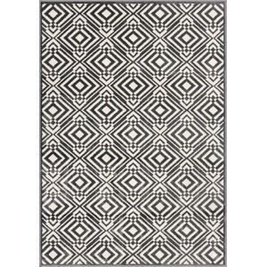 Tmavě šedý koberec 133x190 cm Soft – FD