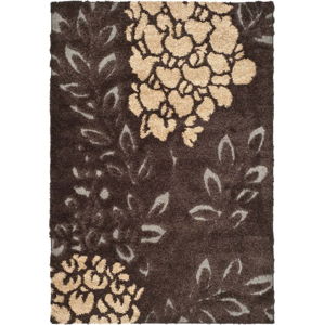 Hnědošedý koberec Safavieh Felix, 160 x 99 cm