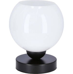 Bílá stolní lampa se skleněným stínidlem (výška 19 cm) Caldera – Candellux Lighting