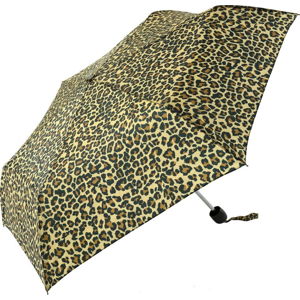 Skládací dámský deštník Ambiance Leopard, ⌀ 96 cm