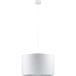 Bílé závěsné svítidlo s bílým kabelem Sotto Luce Mika, ⌀ 36 cm