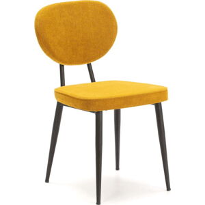 Žluté jídelní židle v sadě 2 ks Zenit – Marckeric