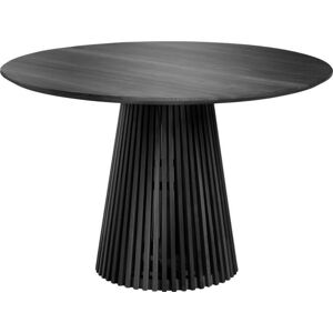 Černý stůl La Forma Irune, ⌀ 120 cm