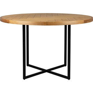 Kulatý jídelní stůl s deskou v dubovém dekoru ø 120 cm Class – Dutchbone