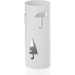 Bílý kovový stojan na deštníky Tomasucci Klara