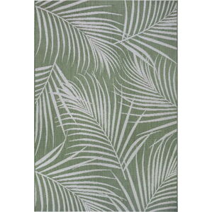 Zelený venkovní koberec Ragami Flora, 160 x 230 cm