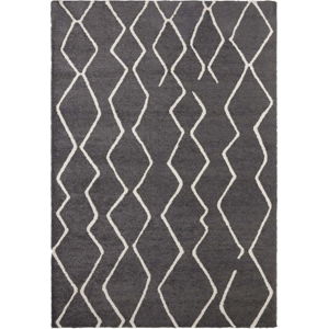 Tmavě šedý koberec Elle Decor Glow Vienne, 80 x 150 cm