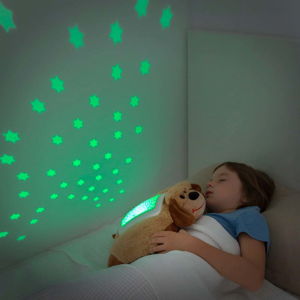 Dětský plyšový LED projektor InnovaGoods Dog
