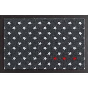 Šedá rohožka Hanse Home Star Printy, 40 x 60 cm