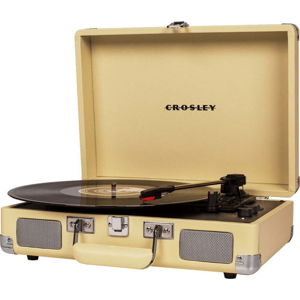 Žlutý gramofón Crosley Cruiser Deluxe