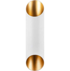 Bílé nástěnné svítidlo ø 8 cm Cut – Opviq lights