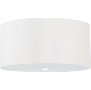 Bílé stropní svítidlo se skleněným stínidlem ø 50 cm Volta - Nice Lamps