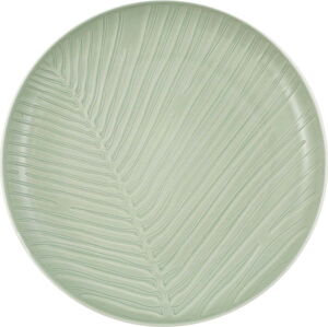 Zeleno-bílý porcelánový dezertní talíř Villeroy & Boch It’s my match, ø 24 cm