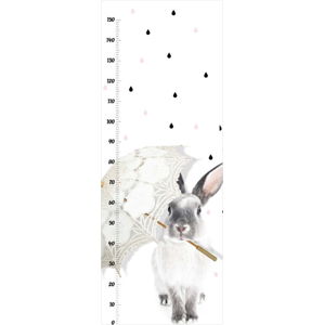 Nástěnná samolepka s měřítkem výšky Dekornik Rainy Day With Harry, 60 x 160 cm