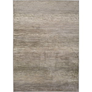 Šedý koberec z viskózy Universal Belga Beigriss, 160 x 230 cm