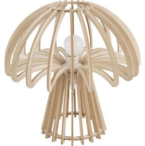 Skládací dřevěná stolní lampa Leitmotiv Traditional Mushroom