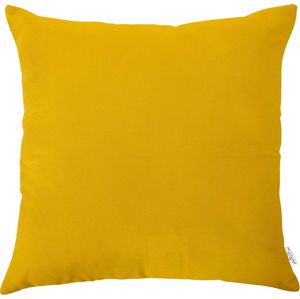 Žlutý povlak na polštář Apolena, 43 x 43 cm