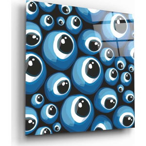 Skleněný obraz Insigne Evil Eye, 40 x 40 cm
