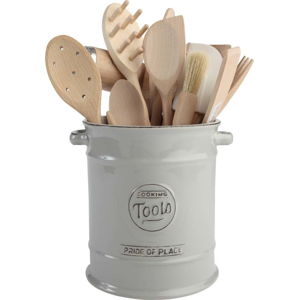 Šedá keramická dóza na kuchyňské náčiní T&G Woodware Pride of Place