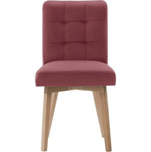 Růžová jídelní židle Rodier Haring