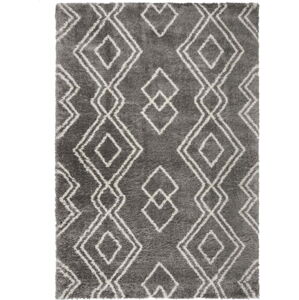 Šedý koberec 80x150 cm Atlas Berber – Flair Rugs