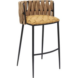 Set 2 žlutých barových stoliček Kare Design Cheerio