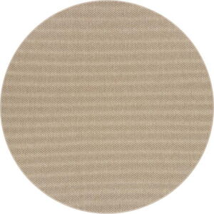 Béžový kulatý koberec ø 160 cm Bono™ - Narma