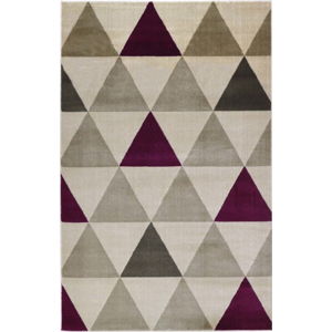 Béžový koberec Webtappeti Roma Violet, 140 x 200 cm