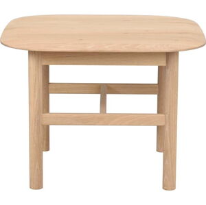 Konferenční stolek z dubového dřeva v přírodní barvě 62x62 cm Hammond - Rowico