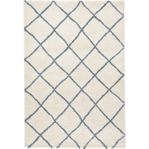 Bílý koberec Mint Rugs Grid, 200 x 290 cm