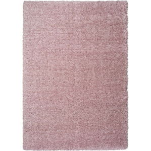 Růžový koberec Universal Floki Liso, 80 x 150 cm