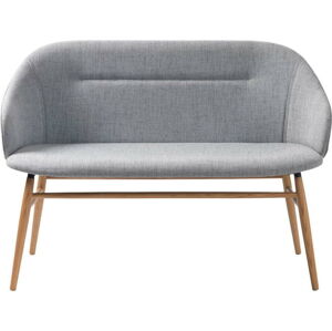 Šedá pohovka Unique Furniture Teno, šířka 121 cm