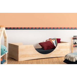 Dětská postel z borovicového dřeva Adeko Pepe Bork, 100 x 190 cm
