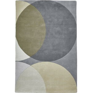 Vlněný koberec Think Rugs Elements Circle, 150 x 230 cm