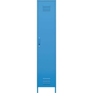 Modrá kovová komoda Støraa Cache, 38 x 185 cm