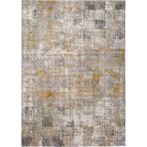 Šedý koberec Universal Kerati Mustard, 140 x 200 cm