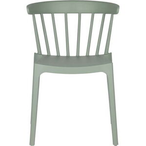 Zelená židle vhodná do interiéru i exteriéru WOOOD Bliss