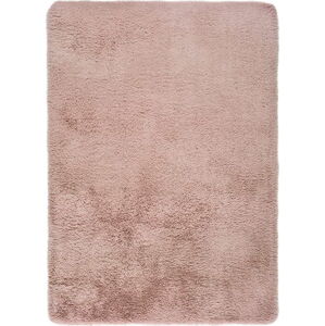 Růžový koberec Universal Alpaca Liso, 60 x 100 cm