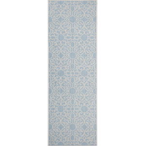 Modro-béžový venkovní koberec NORTHRUGS Nebo, 70 x 200 cm