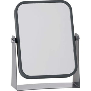 Kosmetické stolní zrcadlo s šedým rámem Zone