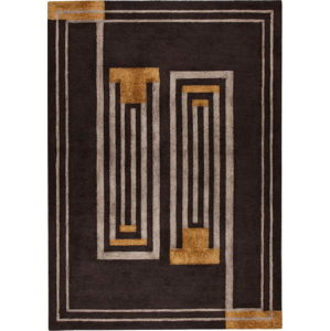 Hnědý ručně tkaný koberec Flair Rugs Moderne Lifestyle, 160 x 230 cm